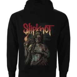 Slipknot Burn me away - Vetoketju huppari, musta