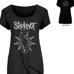 Slipknot Goat star logo - Naisten T-paita