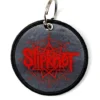 Slipknot logo & nanogram - Kankainen avaimenperä