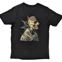 Slipknot: Skeleton & Pentagram - T-paita