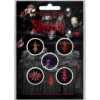 Slipknot We are not your kind - Pinssi setti 5kpl