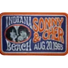 Sonny & Cher Indiana Beach - Kangasmerkki
