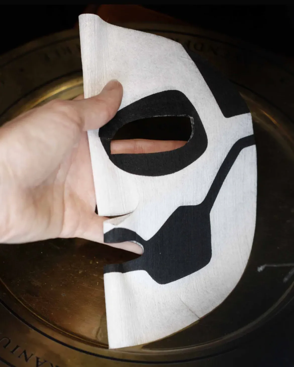 Spatanic Ghost Papa IV, kasvonaamiosetti 1kpl