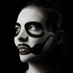 Spatanic Ghost Papa IV, kasvonaamiosetti 1kpl
