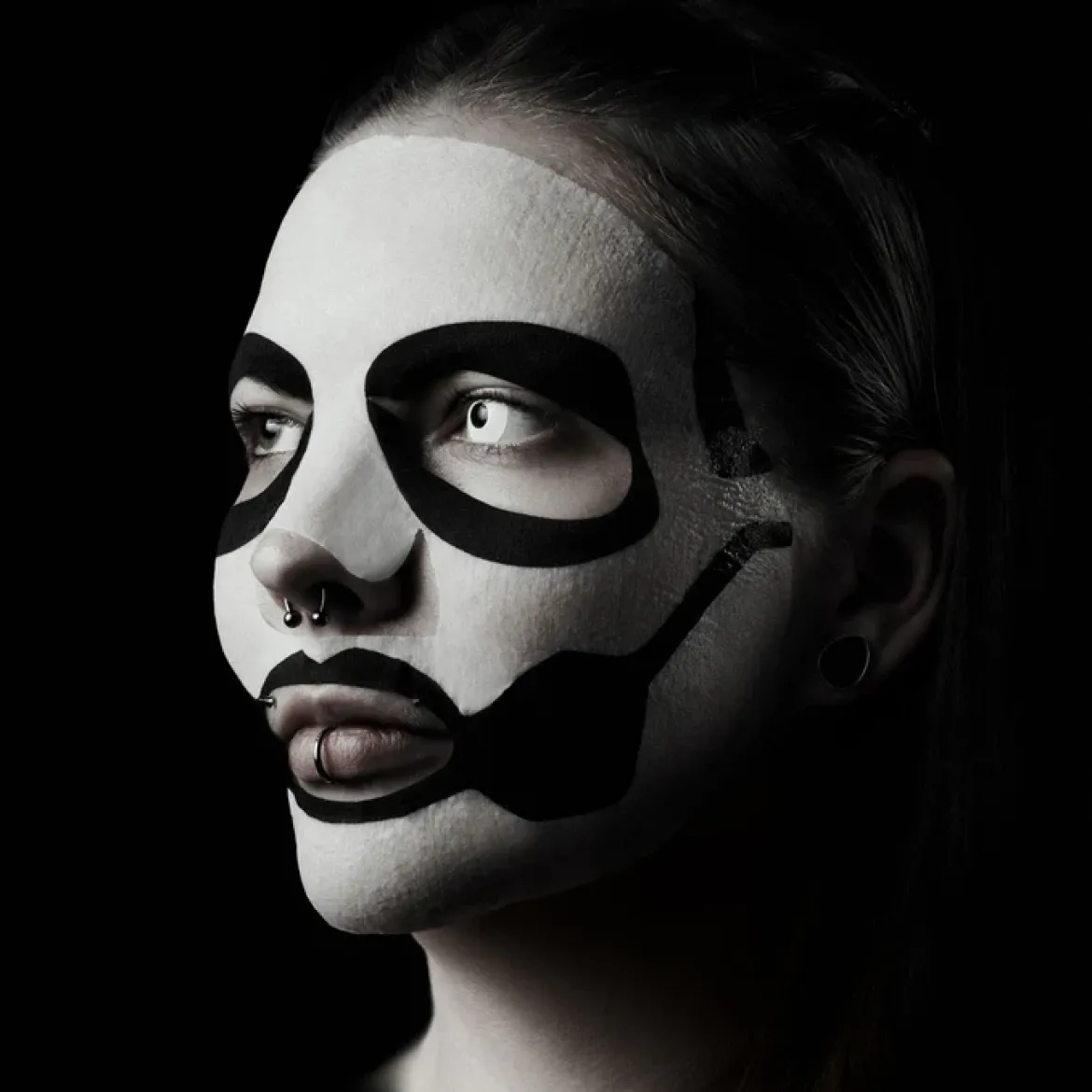 Spatanic Ghost Papa IV, kasvonaamiosetti 1kpl