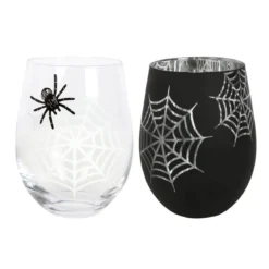 Spider and Web - Jalattomat viinilasit 2kpl