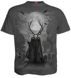 Spiral Horned Spirit - T-paita, charcoal