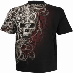 Spiral Skull Shoulder Wrap - T-paita