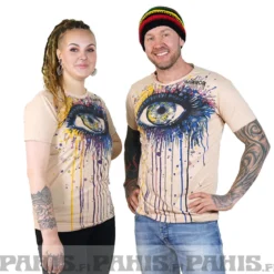 Splatter - T-paita, beige