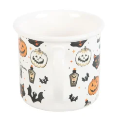 Spooky cat and pumpkin - Muki