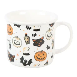 Spooky cat and pumpkin - Muki