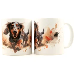 Sprinting Dachshund -Muki