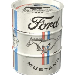 Säästölipas öljytynnyri - Ford MustangHorse & Stripes