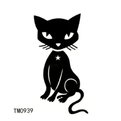 Star cat - siirtotatuointi