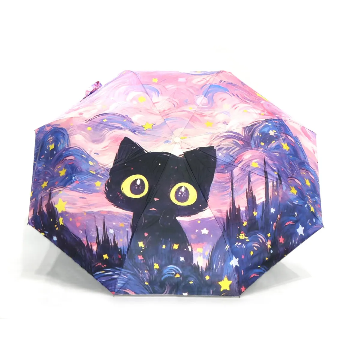 Stargazer Cat - Sateenvarjo