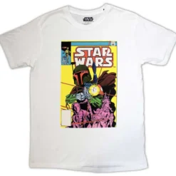 Star Wars Boba Fett Comic Cover - T-paita