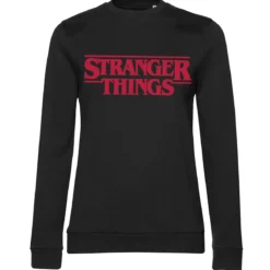 Stranger Things Logo - Naisten Pitkähihainen Paita