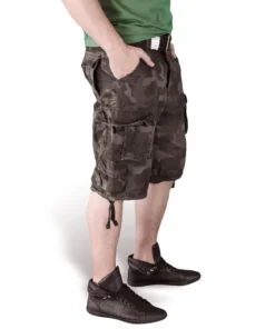 Surplus Division - Shortsit, Black Camo