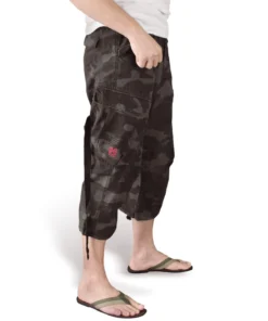Surplus Engineer 3/4 - Shortsit, Black Camo