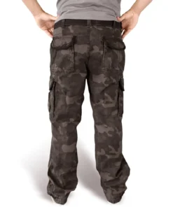 Surplus Premium Vintage - Reisitaskuhousut, black camo