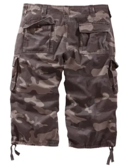 Surplus Trooper 3/4 - Shortsit, Black Camo