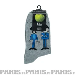 The Beatles Cartoon Standing - Sukat, harmaa