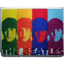 The Beatles: Colour Head Shots -Kangasmerkki