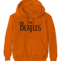 The Beatles Drop T logo - Huppari, oranssi