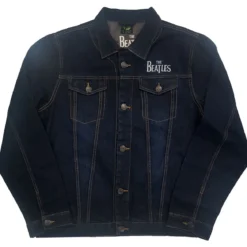 The Beatles Drum Logo - Unisex Farkkutakki