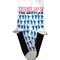 The Beatles: Help Silhouettes Repeat - Nilkkasukat