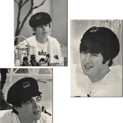 The Beatles: Oval Logo - Vakosametti Lippis