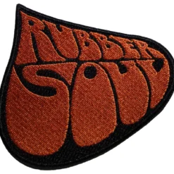The Beatles: Rubber Soul Album logo large -Kangasmerkki
