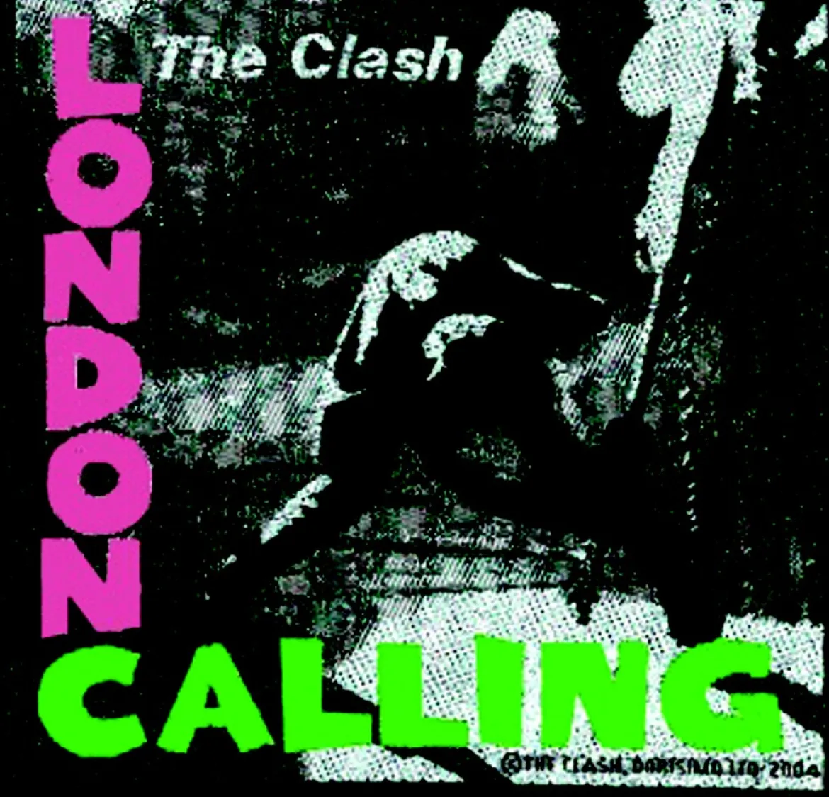 The Clash Londong Calling - Kangasmerkki
