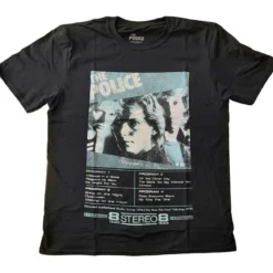 The Police: Regatta 8 Track - T-paita