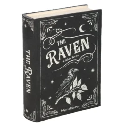 The Raven - Kirjan muotoinen säilytysrasia