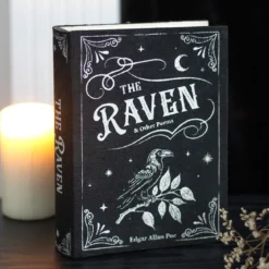 The Raven - Kirjan muotoinen säilytysrasia