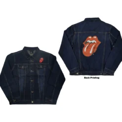 The Rolling Stones Classic Tongue - Unisex Farkkutakki