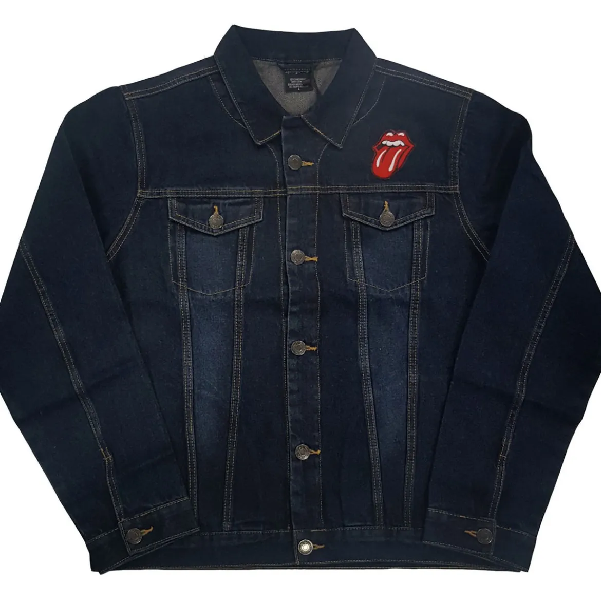 The Rolling Stones Classic Tongue - Unisex Farkkutakki