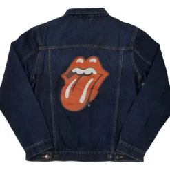 The Rolling Stones Classic Tongue - Unisex Farkkutakki