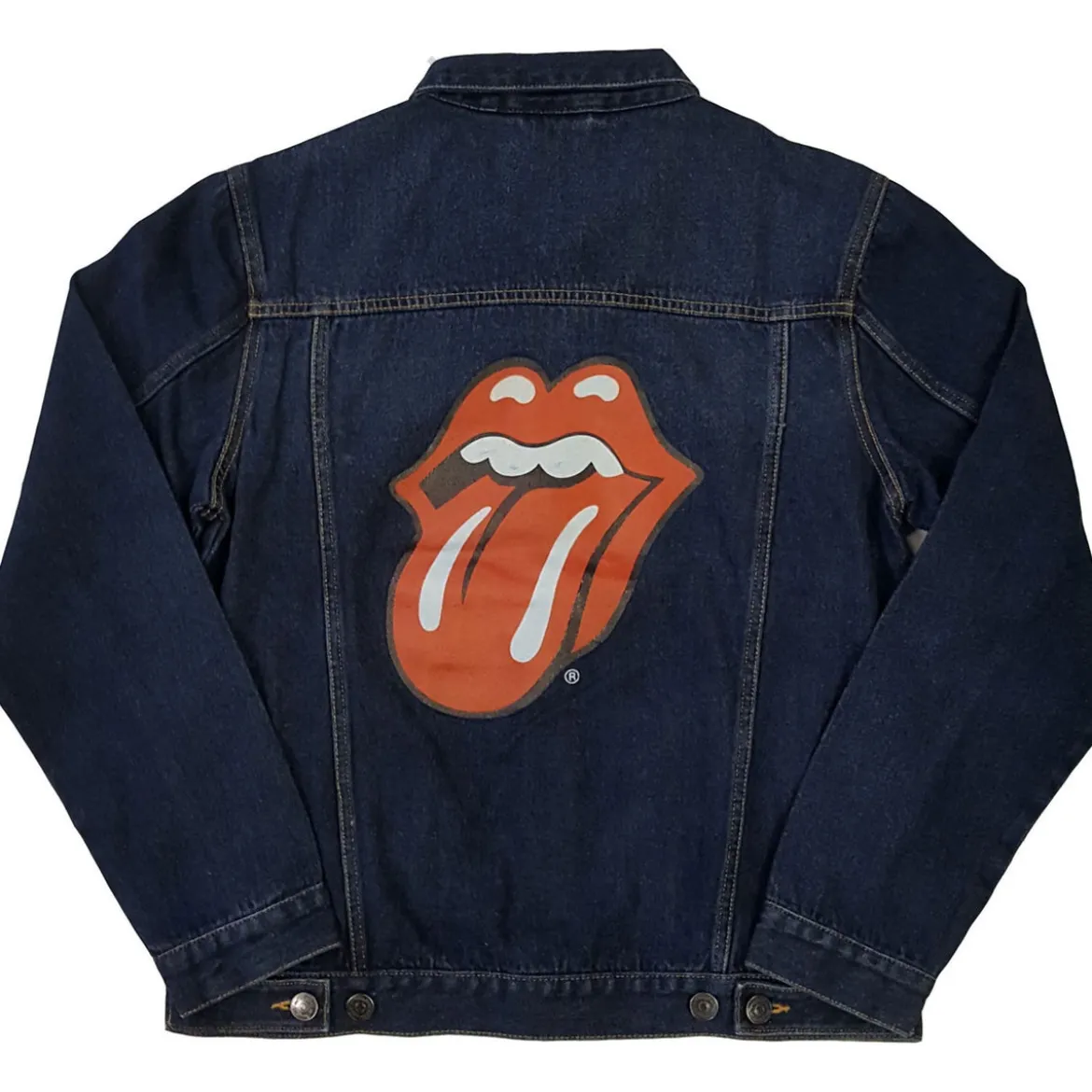 The Rolling Stones Classic Tongue - Unisex Farkkutakki