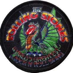 The Rolling Stones Dragon Circle - Kangasmerkki