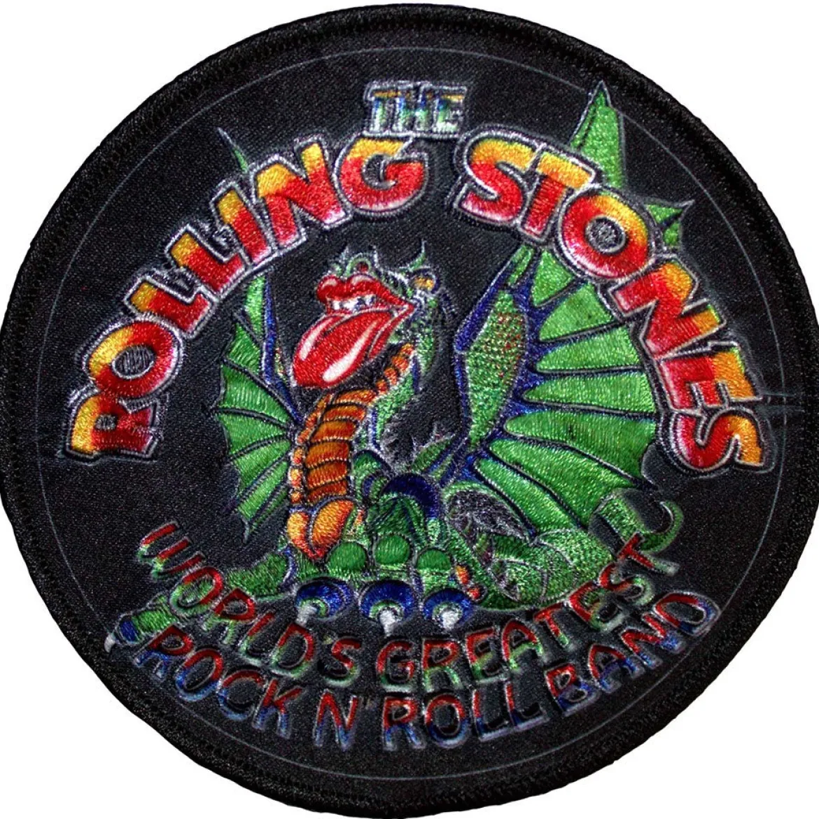 The Rolling Stones Dragon Circle - Kangasmerkki