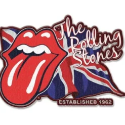 The Rolling Stones lick the flag - Kangasmerkki