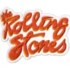 The Rolling Stones:Orange logo - Kangasmerkki