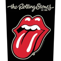 The Rolling Stones Plastered tongue - Kangasmerkki, selkä