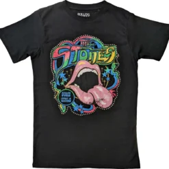 The Rolling Stones: Some Girls Neon Tongue - T-paita