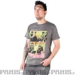 The Sex Pistols: Band Green montage - T-paita, charcoal