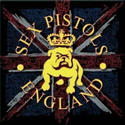 The Sex Pistols Bull Dog & Flag - Jääkaappimagneetti