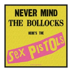 The Sex Pistols never mind the bollocks - Kangasmerkki