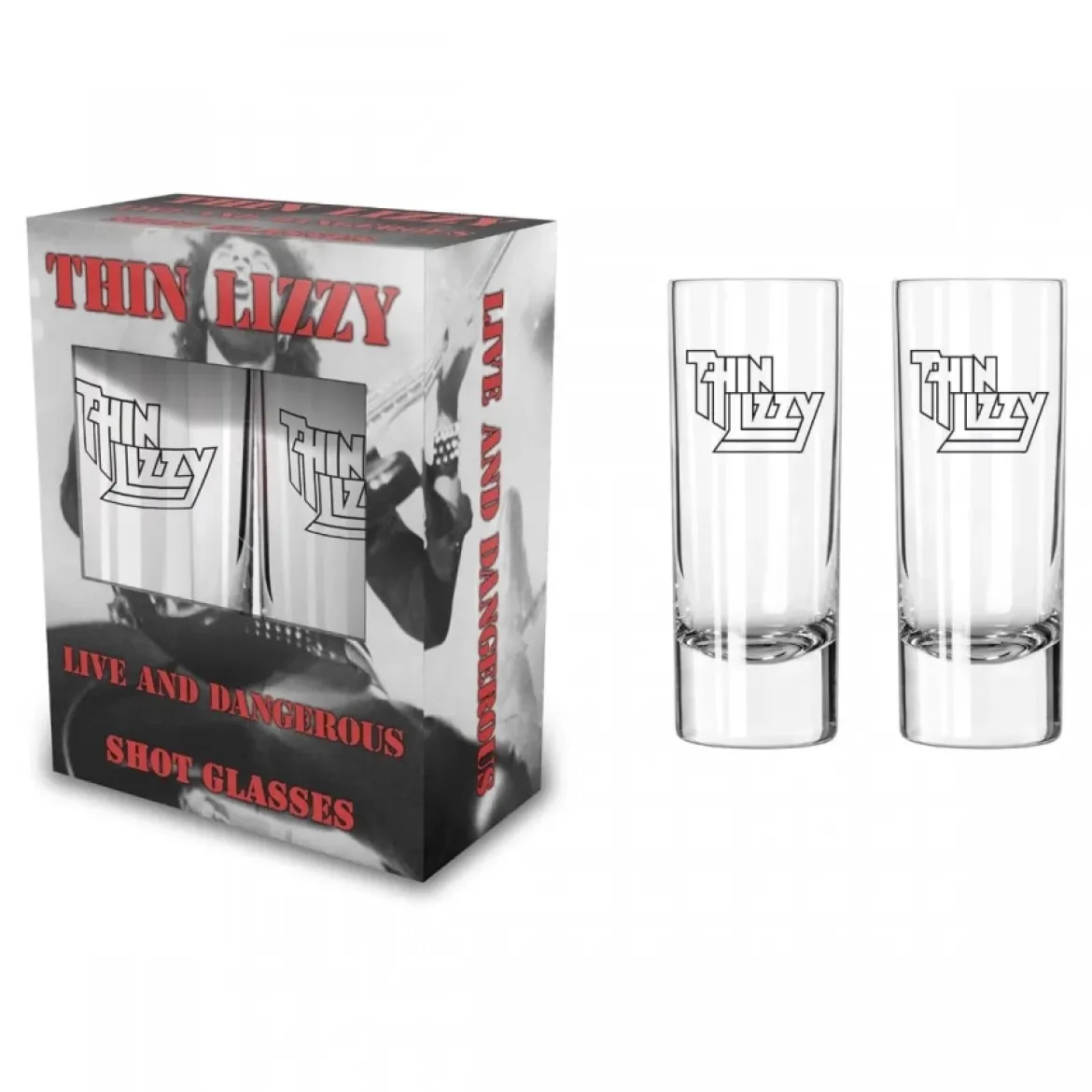 Thin Lizzy: Live and dangerous - Shottilasit 2kpl